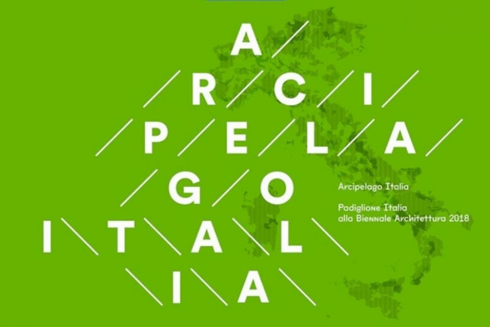Layout grafico del Padiglione Italia alla Biennale Architettura 2018