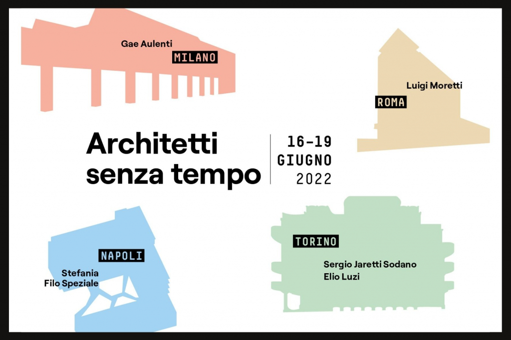 Immagine grafica per il progetto "Architetti senza tempo"
