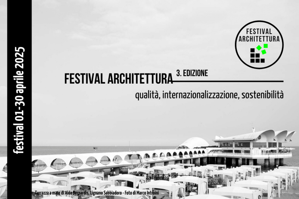 Immagine grafica per l'avviso pubblico "Festival Architettura" - Edizione 3