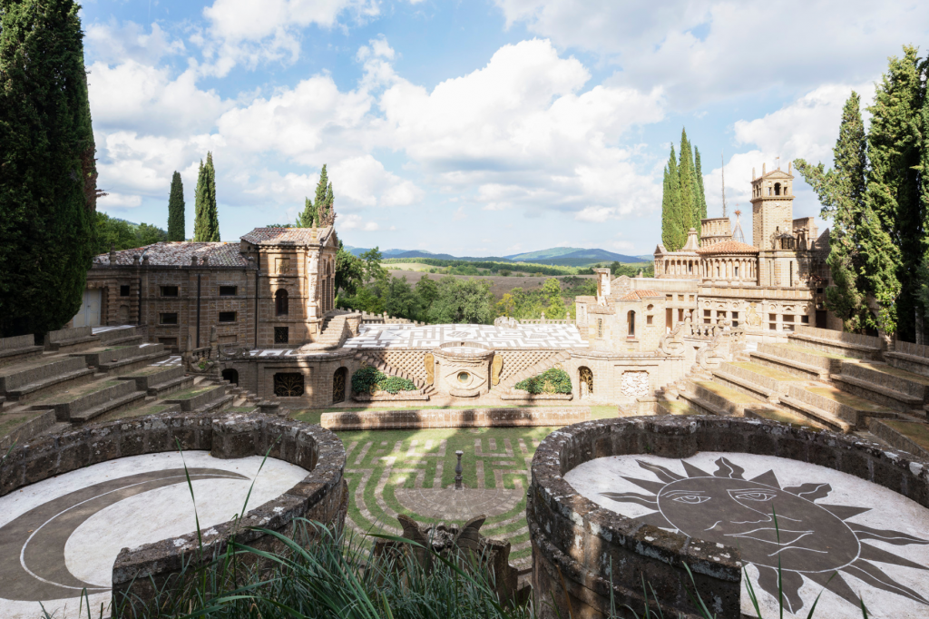 Scarzuola di Tomaso Buzzi a Montegabbione (TR) – Foto di Flavia Rossi realizzata nell’ambito del progetto “Atlante Architettura Contemporanea”