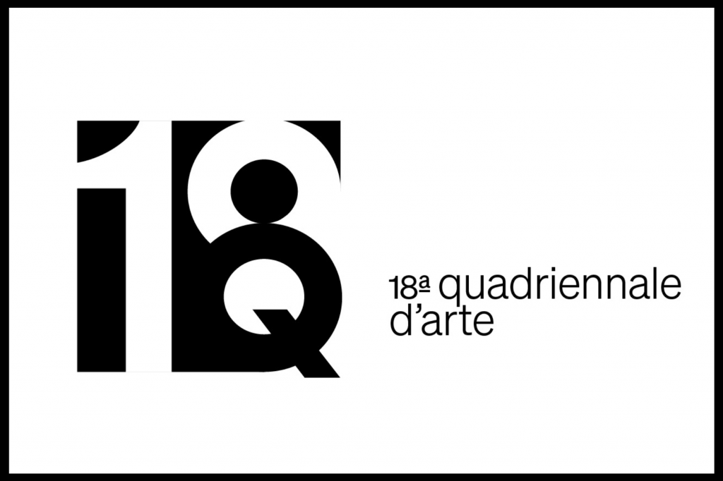 Logo 18ma Quadriennale d'arte 2025