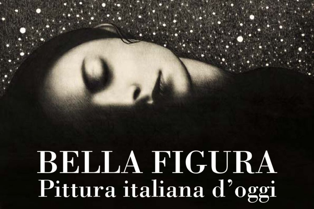 Cartolina mostra Bella Figura alla Pilotta di Parma